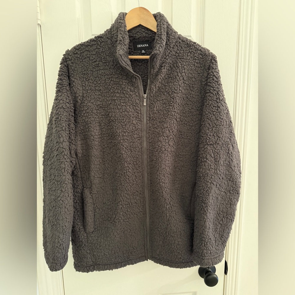 Cozy Sherpa Zip Up Jacket